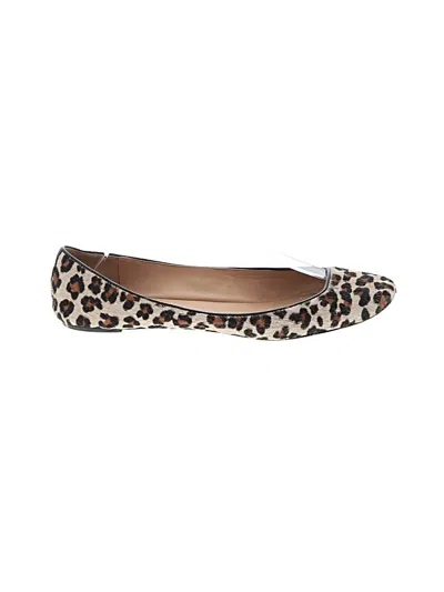 Pre-owned Ann Taylor Flats In Ivory