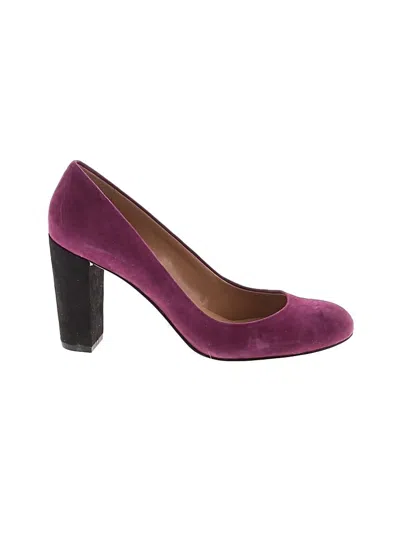 Pre-owned Ann Taylor Flats In Purple