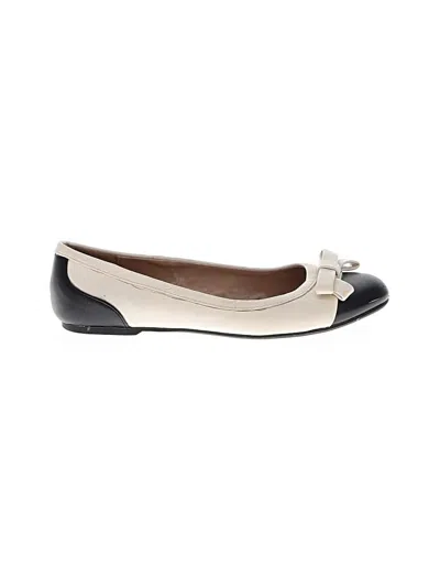 Pre-owned Ann Taylor Flats In White