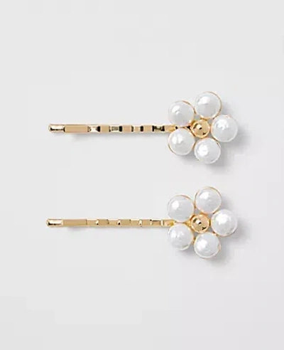 Ann Taylor Floral Bobby Pin Set