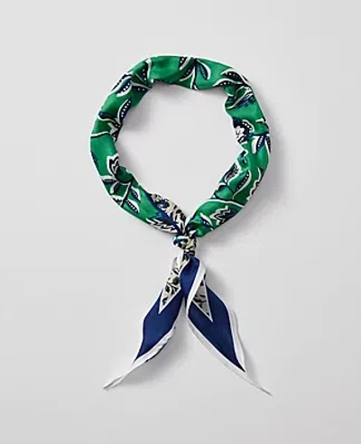 Ann Taylor Floral Silk Scarf