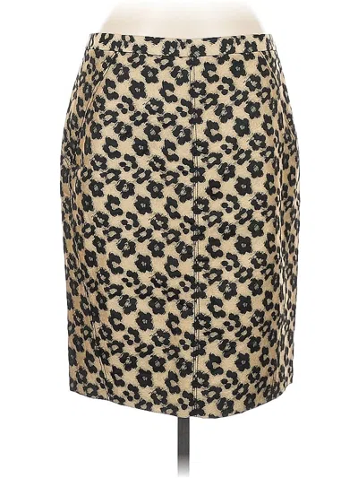 Ann Taylor Formal Skirt In Animal Print