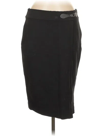 Pre-owned Ann Taylor Formal Skirt In Black