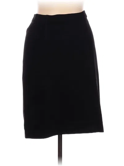 Pre-owned Ann Taylor Formal Skirt In Black
