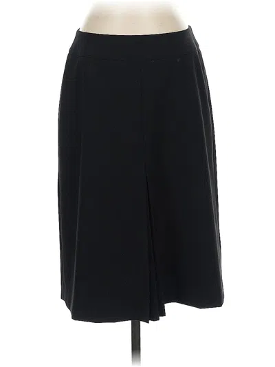Pre-owned Ann Taylor Formal Skirt In Black