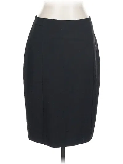 Pre-owned Ann Taylor Formal Skirt In Black