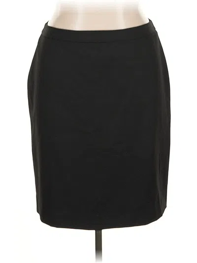 Pre-owned Ann Taylor Formal Skirt In Black
