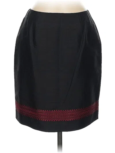 Pre-owned Ann Taylor Formal Skirt In Black