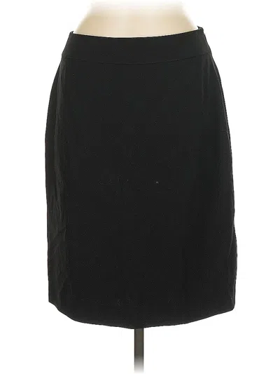 Pre-owned Ann Taylor Formal Skirt In Black