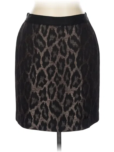 Pre-owned Ann Taylor Formal Skirt In Black