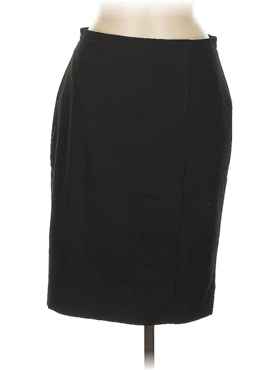 Pre-owned Ann Taylor Formal Skirt In Black