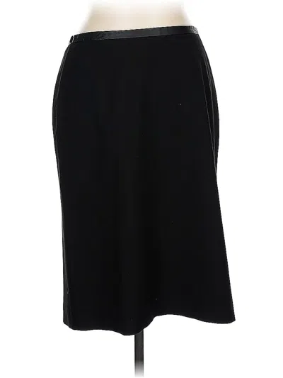 Pre-owned Ann Taylor Formal Skirt In Black