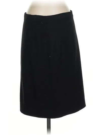 Pre-owned Ann Taylor Formal Skirt In Black