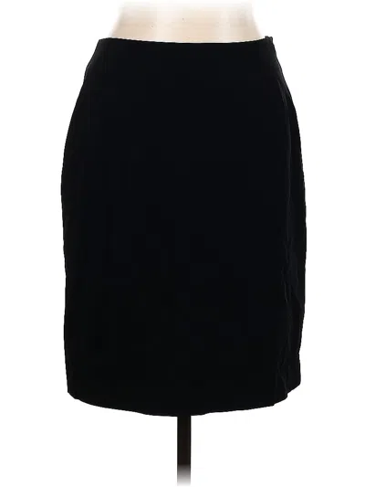 Pre-owned Ann Taylor Formal Skirt In Black