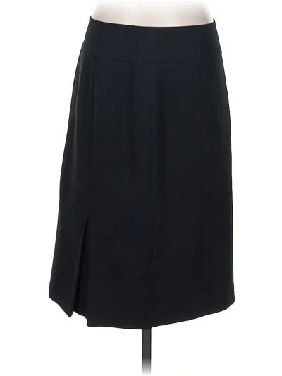 Pre-owned Ann Taylor Formal Skirt In Black