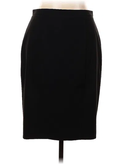 Pre-owned Ann Taylor Formal Skirt In Black