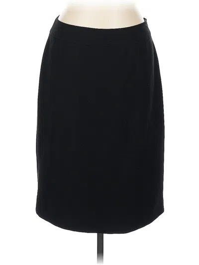 Pre-owned Ann Taylor Formal Skirt In Black