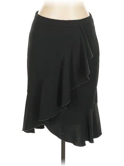 Pre-owned Ann Taylor Formal Skirt In Black