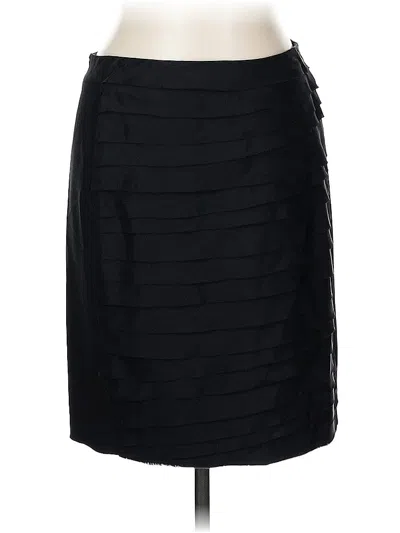 Pre-owned Ann Taylor Formal Skirt In Black