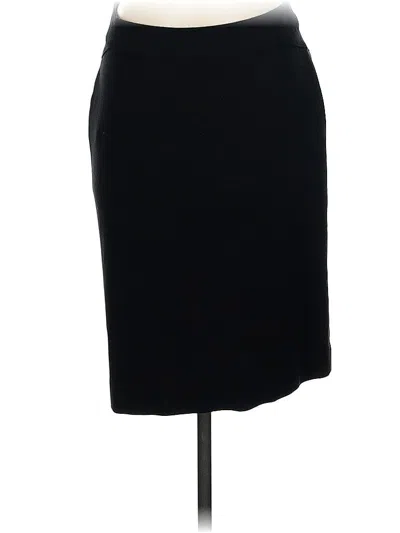 Pre-owned Ann Taylor Formal Skirt In Black