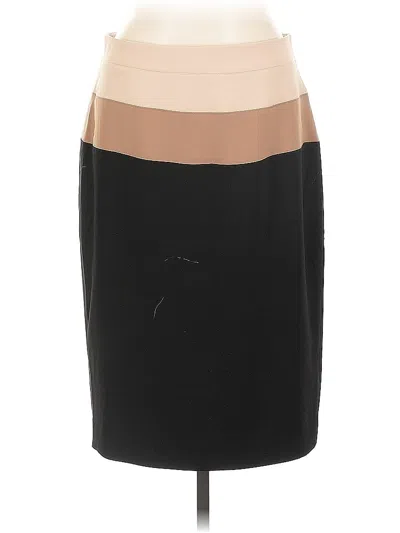 Pre-owned Ann Taylor Formal Skirt In Black