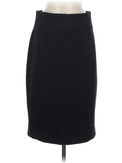 Pre-owned Ann Taylor Formal Skirt In Black