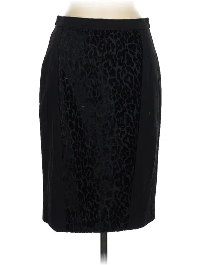 Pre-owned Ann Taylor Formal Skirt In Black