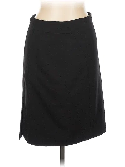 Pre-owned Ann Taylor Formal Skirt In Black