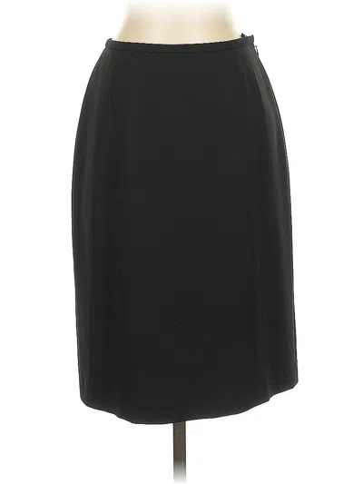 Pre-owned Ann Taylor Formal Skirt In Black