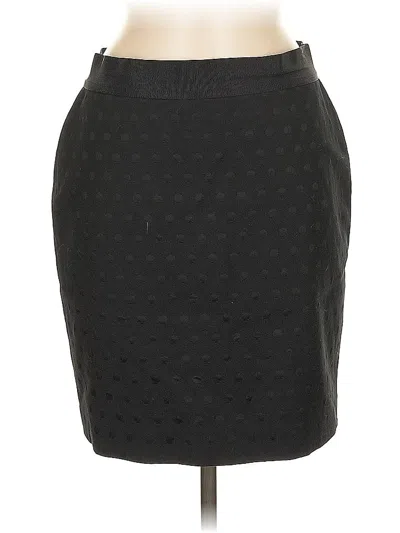 Pre-owned Ann Taylor Formal Skirt In Black
