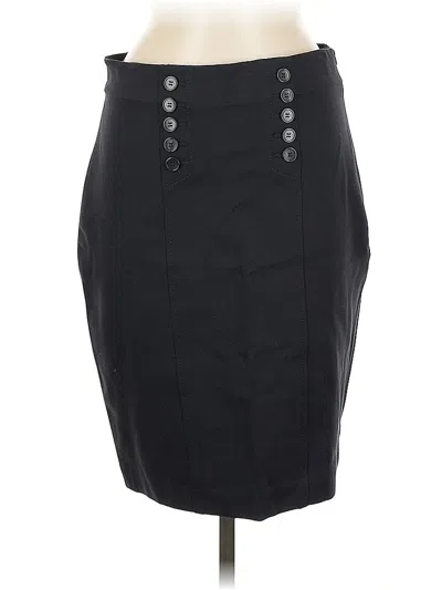 Pre-owned Ann Taylor Formal Skirt In Black