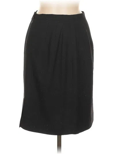 Pre-owned Ann Taylor Formal Skirt In Black
