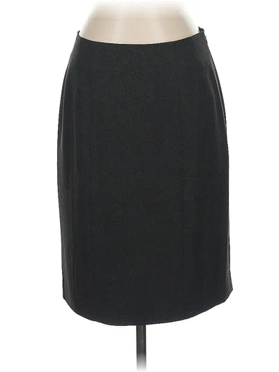 Pre-owned Ann Taylor Formal Skirt In Black