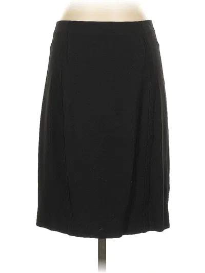 Pre-owned Ann Taylor Formal Skirt In Black