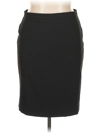 Pre-owned Ann Taylor Formal Skirt In Black
