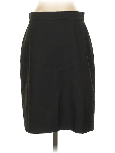 Pre-owned Ann Taylor Formal Skirt In Black
