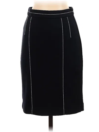 Pre-owned Ann Taylor Formal Skirt In Black
