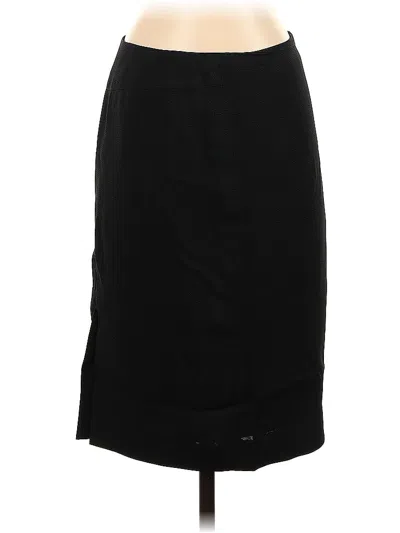 Pre-owned Ann Taylor Formal Skirt In Black