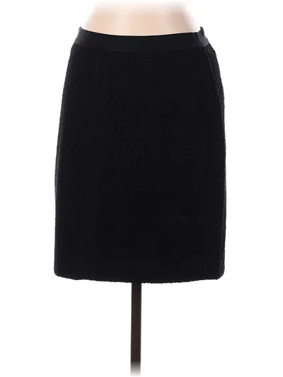 Pre-owned Ann Taylor Formal Skirt In Black