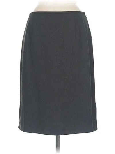 Pre-owned Ann Taylor Formal Skirt In Black
