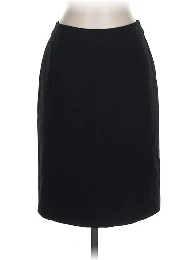 Pre-owned Ann Taylor Formal Skirt In Black