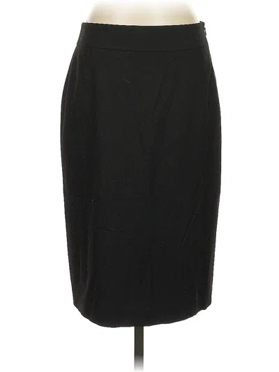 Pre-owned Ann Taylor Formal Skirt In Black