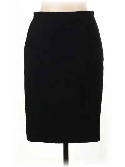 Pre-owned Ann Taylor Formal Skirt In Black