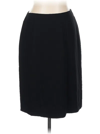 Pre-owned Ann Taylor Formal Skirt In Black
