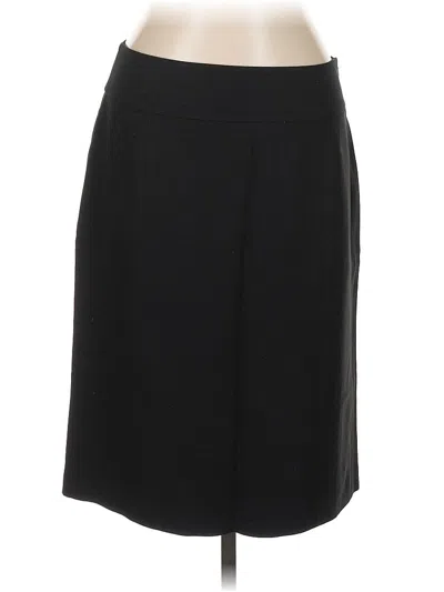 Pre-owned Ann Taylor Formal Skirt In Black