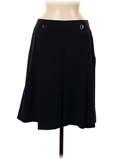 Pre-owned Ann Taylor Formal Skirt In Black