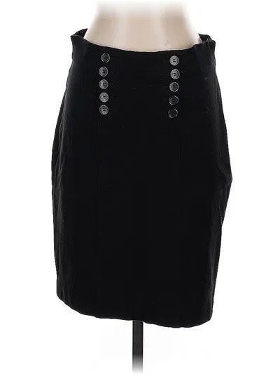 Pre-owned Ann Taylor Formal Skirt In Black