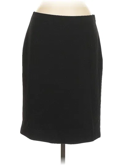Pre-owned Ann Taylor Formal Skirt In Black