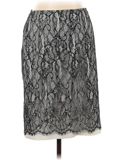 Pre-owned Ann Taylor Formal Skirt In Black