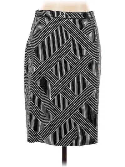 Pre-owned Ann Taylor Formal Skirt In Black